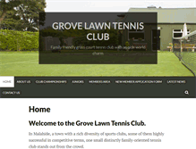 Tablet Screenshot of groveltc.com